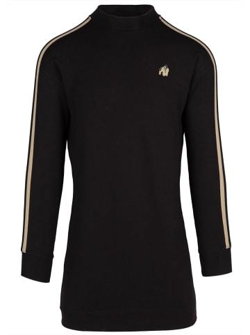 Gorilla Wear Sweatshirt-Kleid - Isabella - Schwarz