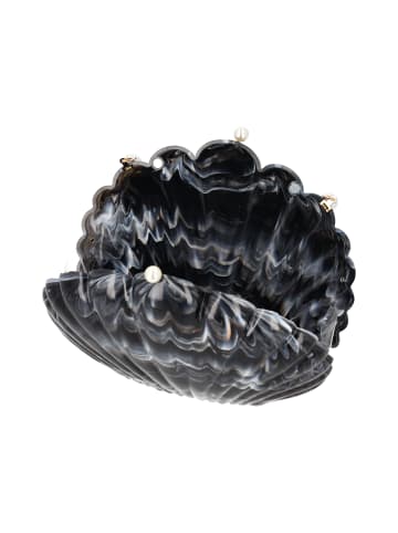 faina Women Clutch in Black