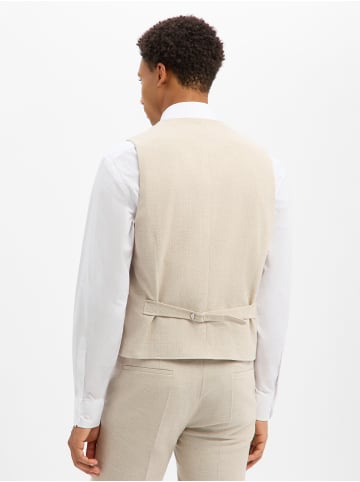 Roy Robson Weste in beige - 0001