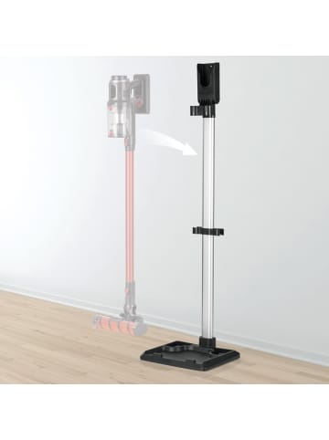 MAXXMEE Standhalterung schwarz Akku-Zyklon-Staubsauger Pro  Schwarz