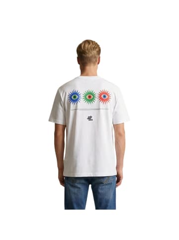 ONLY & SONS Weiß Bio-Baumwolle T-Shirt