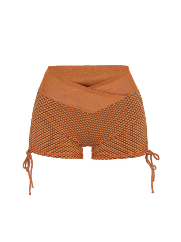 faina Women Shorts in brown