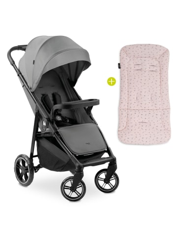 Hauck Buggy Shop N Care inkl. Komfort Sitzauflage in gray,pink