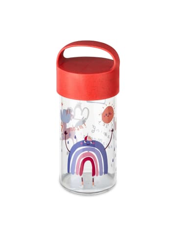 koziol Wasserflasche DREAMS, 500 ml in Rot, Ø 8,1 x (H) 17,7 cm