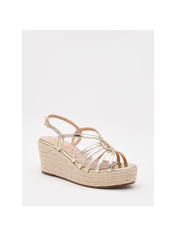 Montevita Sandalen Keil Sparta Fetime Fetime in Gold