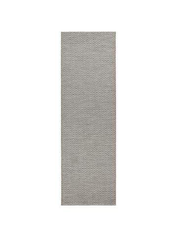 BT Carpet Flachgewebe Läufer Nature Ivory Grau