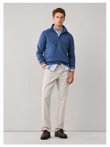 Faconnable Sweatshirt mit halbem Reißverschluss in bunt