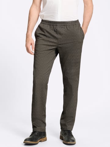 C. Brühl Hose in schoko-gemustert