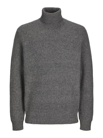 Jack & Jones Rollkragenpullover in Grey Melange