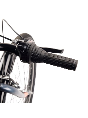 S'COOL Kinderfahrrad - troX 24 Zoll 3-Gang | ab 8 Jahre - Dark Grey/Orange