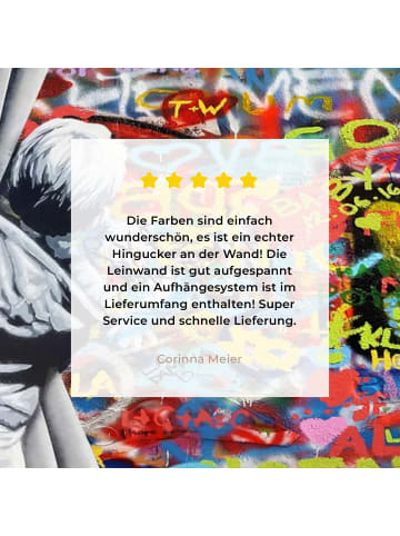 MuchoWow Leinwand bilder Street Art (BxH)