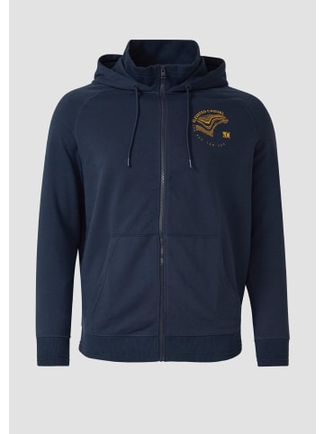 s.Oliver Sweatshirt Jacke in 58D1_tiefblau