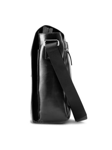 Jost Skagen Aktentaschen Messenger Leder 38 cm Laptopfach black