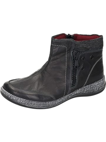 Comfortabel Sportliche Stiefeletten in schwarz