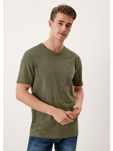 s.Oliver T-Shirt kurzarm in Olive