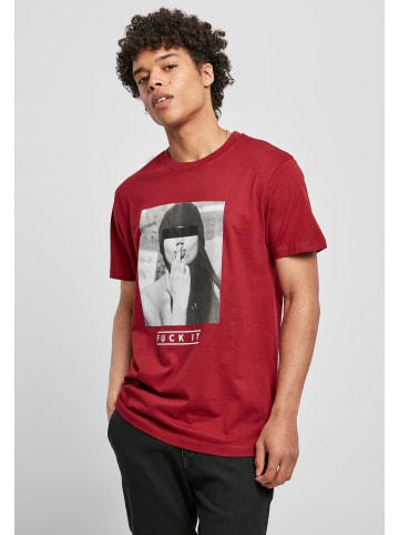 Mister Tee Mister Tee T-Shirts in burgundy