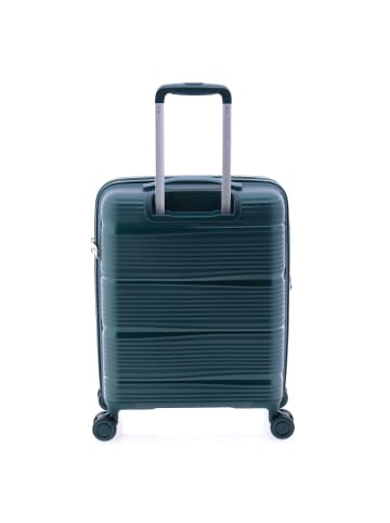 Gladiator 0800 4 Rollen Trolley 55 cm mit Dehnfalte green
