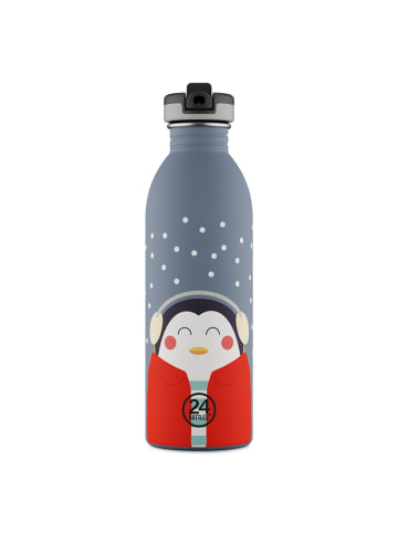 24Bottles Kids Urban Trinkflasche 500 ml in happy penguin