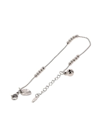 faina Women Beaded Bracelet With Charms in Silver