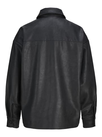 JJXX Hemd in Lederoptik in Black