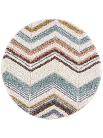 payé Teppich Hochflor Multicolor Nara