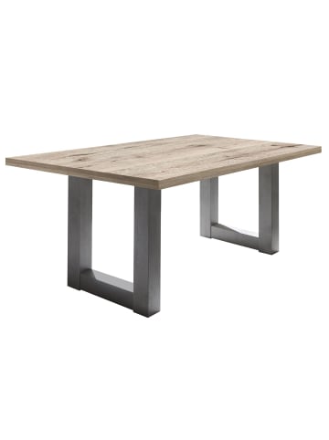 58 aufm Kessel ESSZIMMERTISCH Eila 4 180 x 90 x 75 Esstisch Graphit/Sandeiche