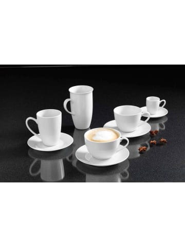 Ritzenhoff & Breker 6er Set Kaffeetassen Bianco 430 ml in weiß