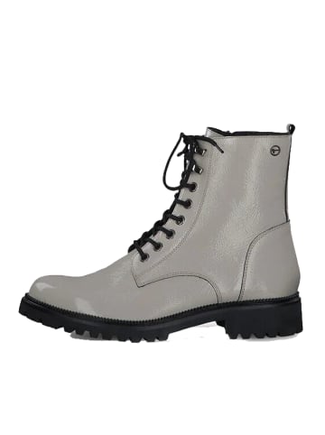 Tamaris Lederstiefelette Grau