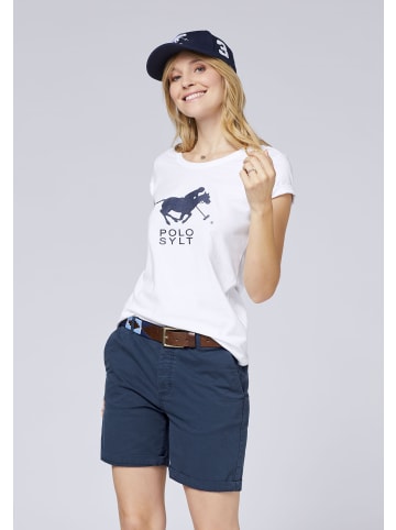 Polo Sylt T-Shirt in Weiß