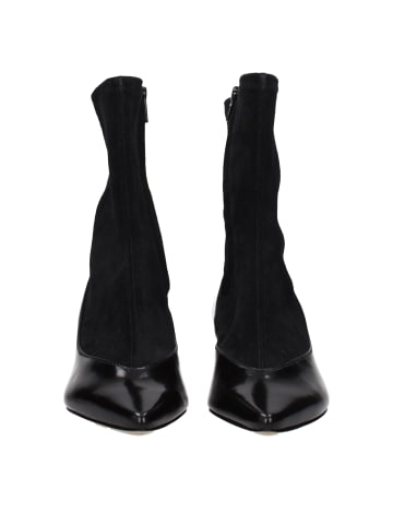 Jacquemus Schwarz Leder Knöchel Stiefel