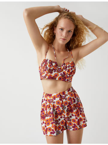 KOTON Tanktop in Orange Gemustert