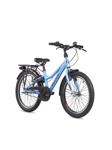 S'COOL Kinderfahrrad - troX 20 Zoll 3-Gang | ab 6 Jahre - Dark Grey/Orange