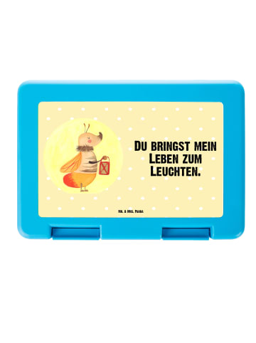 Mr. & Mrs. Panda Frischhaltedose Glühwürmchen mit Spruch in Gelb Pastell