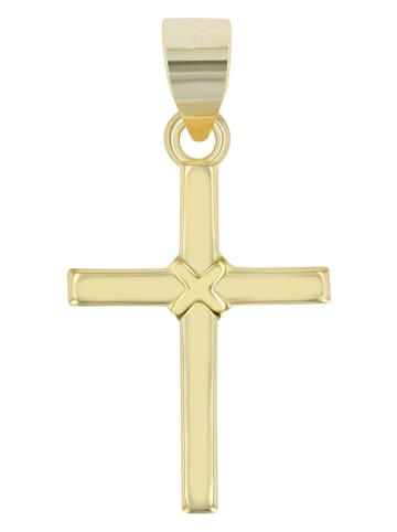 Adeliás Unisex Anhänger aus 925 Silber in gold