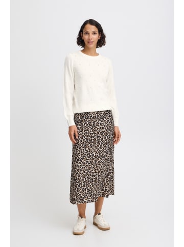 b. young Strickpullover BXOKAMA Regular fit in Off White Melange