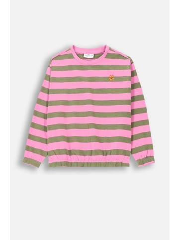 Coccodrillo T-Shirt mit langen Ärmeln in bunt