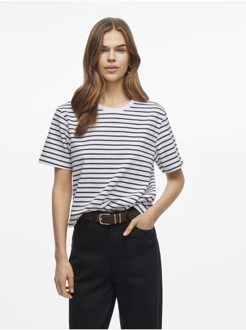 Vila T-Shirt VINora in weiß schwarz