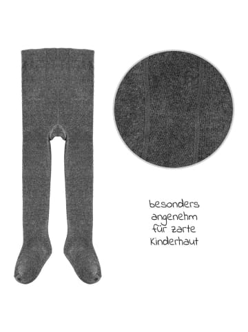 LaLoona Strumpfhose 2er Pack - Dunkelgrau - in grau