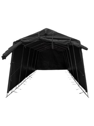 Fornorth Zeltgarage in Schwarz 2,7x5,1m