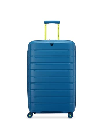 Roncato B-Flying Move 4 Rollen Trolley 78 cm mit Dehnfalte in blu laguna
