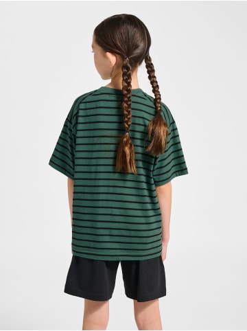 Hummel T-Shirt Hmljr Loose Kinder in SMOKE PINE