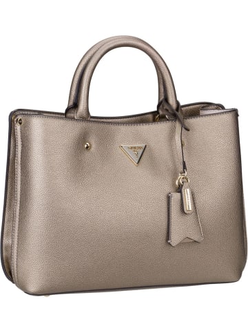 Guess Handtasche Meridian Girlfriend Satchel in Pewter