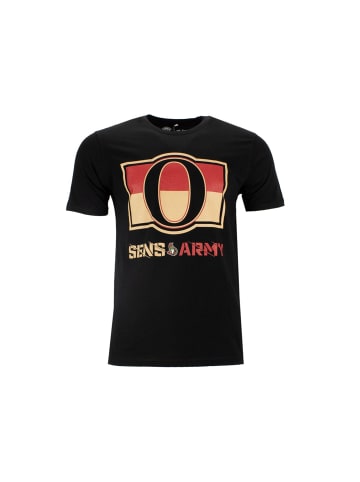 FANATICS Shirt NHL Ottawa Senators Hometown Graphic in Schwarz