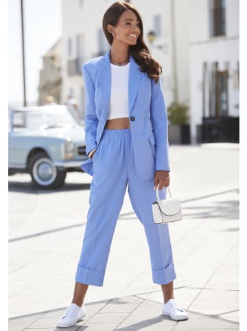 LASCANA Longblazer in blau