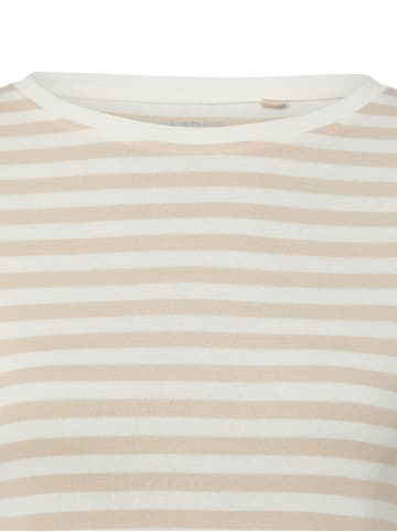 brookshire Langarm-Shirt in kitt ecru - 0039