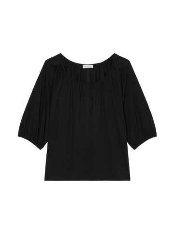 Marc O'Polo Jerseybluse loose in Schwarz