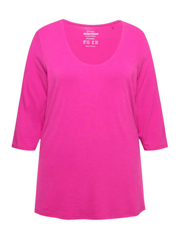 Ulla Popken Shirt in magenta