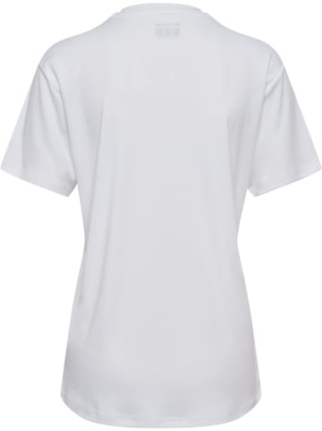 Hummel Sportshirt "Hmlessential Jersey S/S Woman" in Weiß