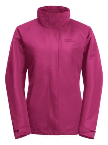 Jack Wolfskin 3 in 1 Funktionsjacke GEISSHORN in Pink