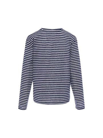 myMo Women Longsleeve in NAVY OFFWHITE